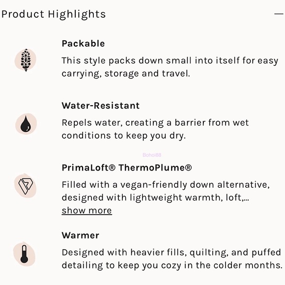 NEW Free People Pippa Packable Puffer Jacket - Picture 5 of 11